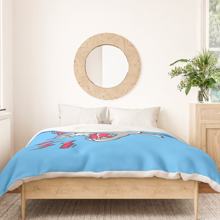 Panther Flame Duvet Cover Gallery Image 3