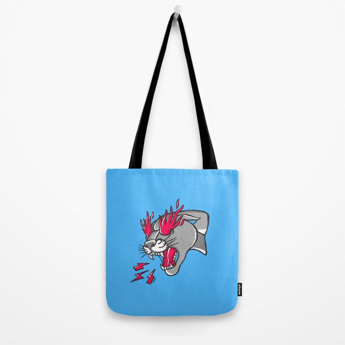 Panther Flame Tote Bag Gallery Image 2