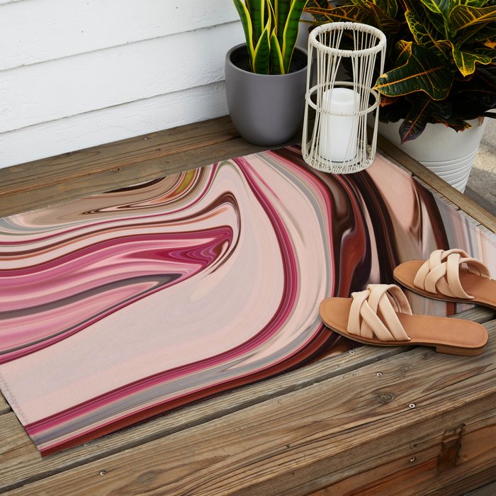 Groovy Vibes Only Outdoor Rug Gallery Image 2