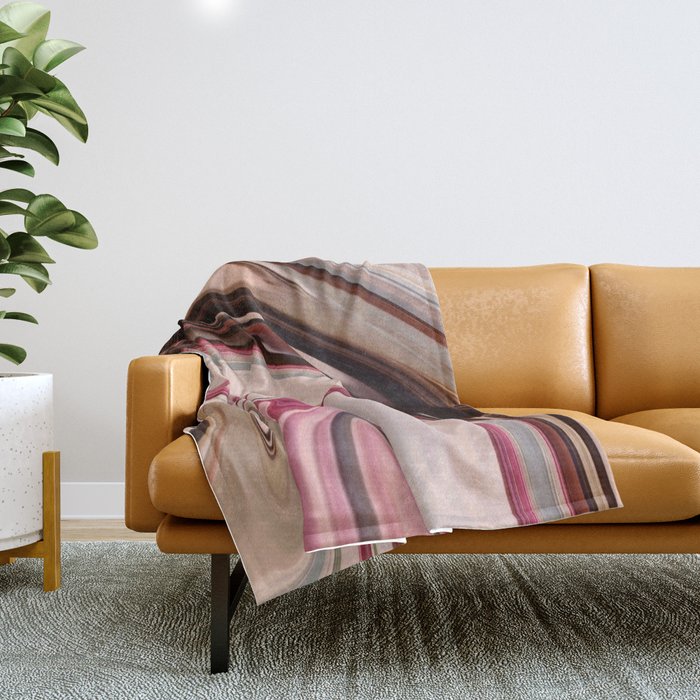 Groovy Vibes Only Throw Blanket Gallery Image 1