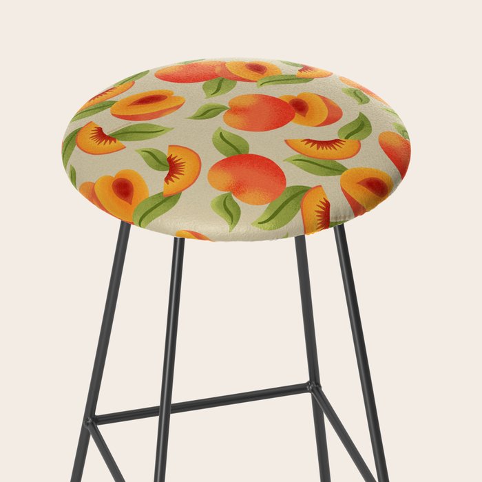 Peach Pattern - Amalfi Coast Cocktails Stool Gallery Image 2