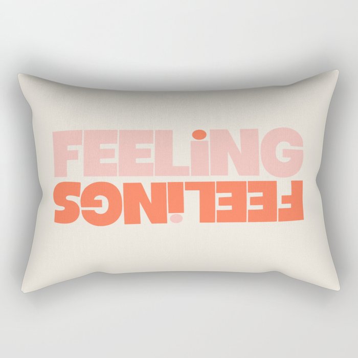 Feeling Feelings Rectangular Pillow Gallery Image 2