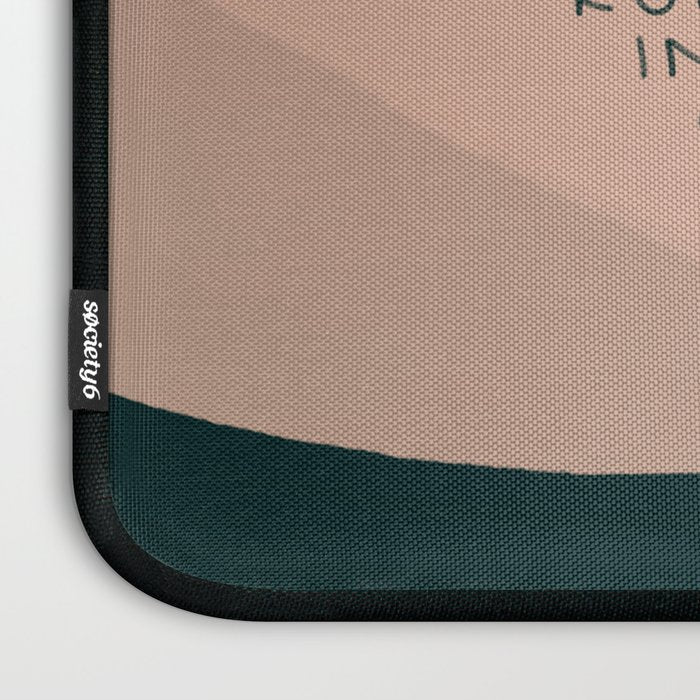 "Today I Will Find Peace Running Wild In The Chaos Of Things." Laptop Sleeve Gallery Image 3