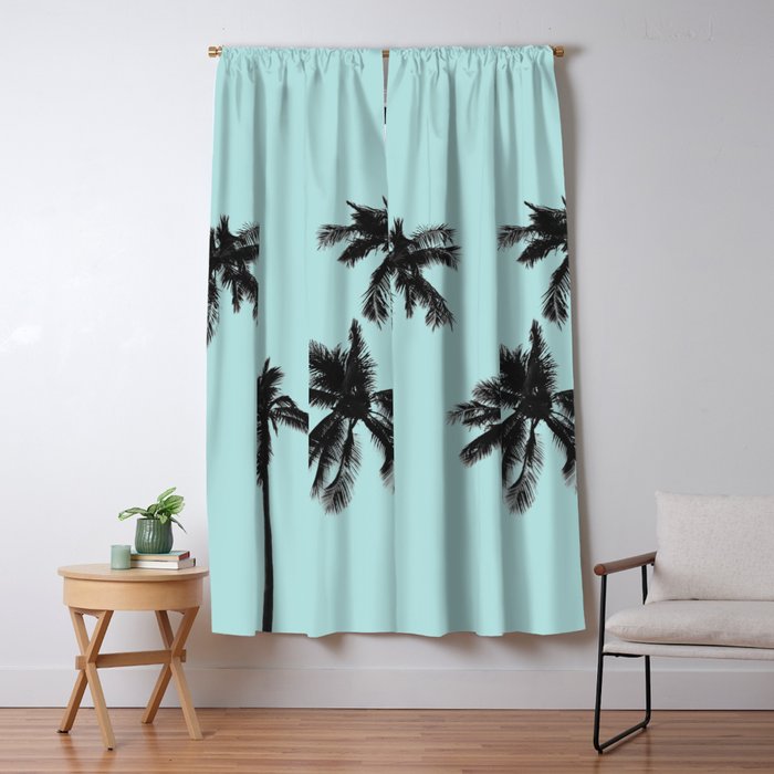 Palm trees 5 Window Curtain Gallery Image 5