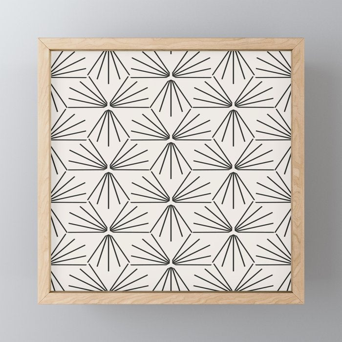 SUN TILE LIGHT Mini Art Print Gallery Image 1