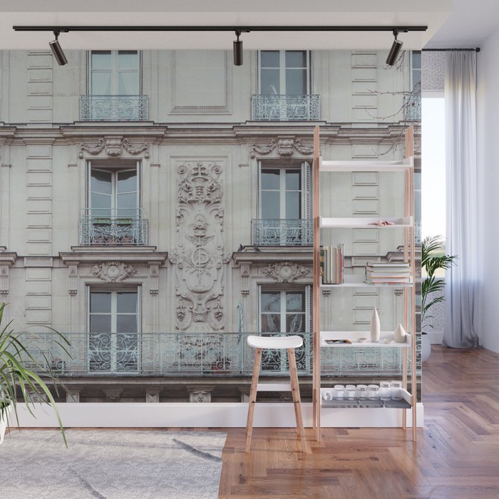 Parisian Architecture - Paris Travel Photography Wall Mural Gallery Image 1