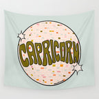 Capricorn Disco Ball Wall Tapestry Gallery Image 4