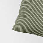Lines #6 (Olive Green) Pillow Sham Gallery Image 4