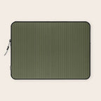 Lines #6 (Olive Green) Laptop Sleeve Gallery Image 1