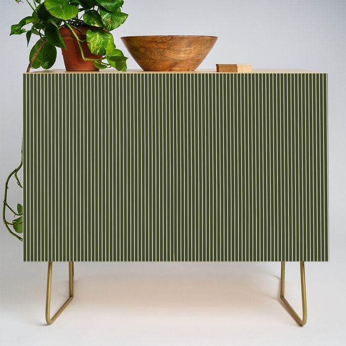 Lines #6 (Olive Green) Credenza Gallery Image 1