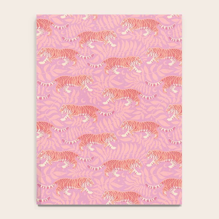 Tigers - pink pastel Notebook Gallery Image 4