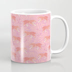 Tigers - pink pastel Coffee Mug Gallery Image 1