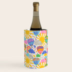 Hot Air Balloons In The Sky - Happy Kids Pattern with Positive Quotes Wine Chiller Gallery Image 3