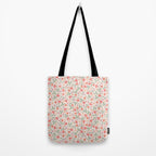 A breath of fresh air - A seamless floral pattern in pinks and reds Tote Bag Gallery Image 2