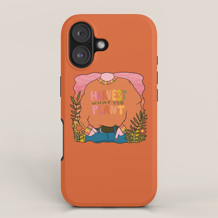 Harvest What You Plant iPhone Case Gallery Image 1