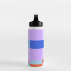 Color Block Check - bold Water Bottle Gallery Image 3