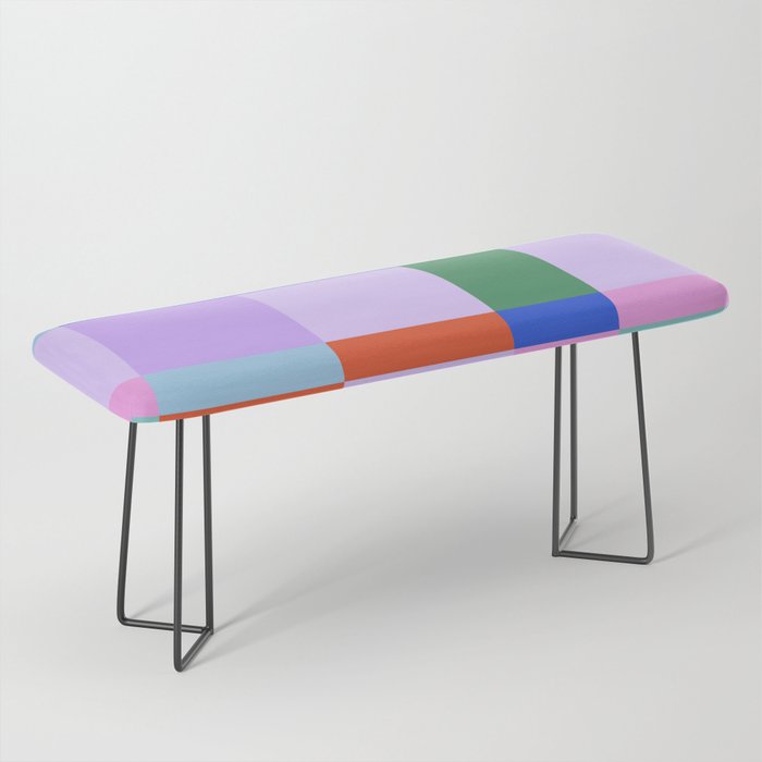 Color Block Check - bold Bench Gallery Image 1