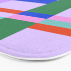Color Block Check - bold Bath Mat Gallery Image 3