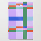 Color Block Check - bold Cutting Board Gallery Image 1