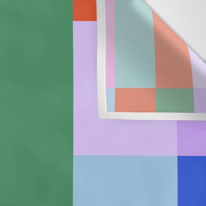 Color Block Check - bold Wall Tapestry Gallery Image 3