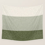 Sage Beige (Lined) Wall Tapestry Gallery Image 4