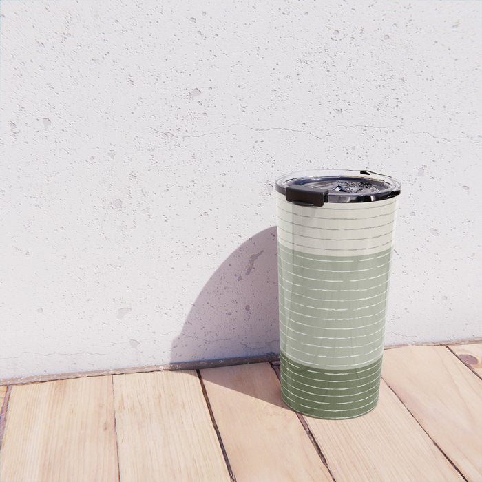Sage Beige (Lined) Travel Mug Gallery Image 4