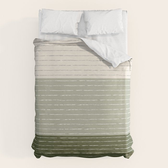 Sage Beige (Lined) Duvet Cover Gallery Image 6
