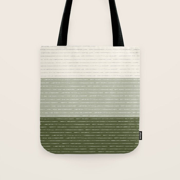 Sage Beige (Lined) Tote Bag Gallery Image 1