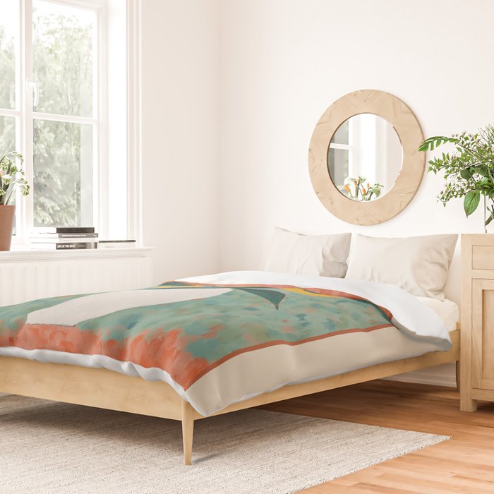 Bold Sunflower Still Life Duvet Cover Gallery Image 2