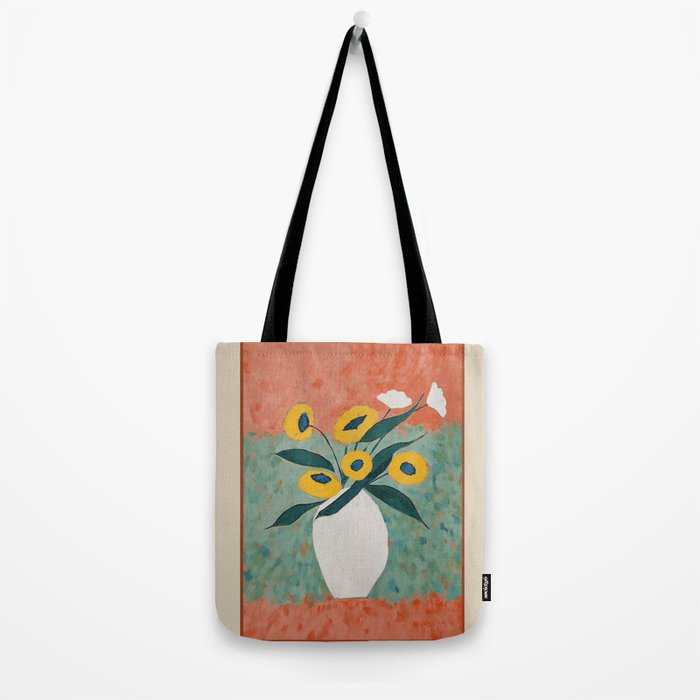 Bold Sunflower Still Life Tote Bag Gallery Image 2
