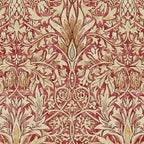 William Morris Vintage Snakeshead Red Madder Gold Pattern Coffee Mug Gallery Image 2