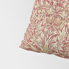 William Morris Vintage Snakeshead Red Madder Gold Pattern Pillow Sham Gallery Image 4
