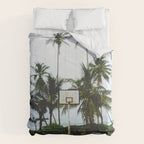 Basketball on Isla Bastimento, Bocas del Toro, Panama Comforter Gallery Image 6