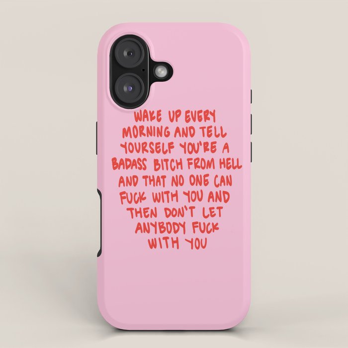 Girl Boss Motto iPhone Case Gallery Image 1