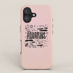 Celestial Aquarius iPhone Case Gallery Image 1