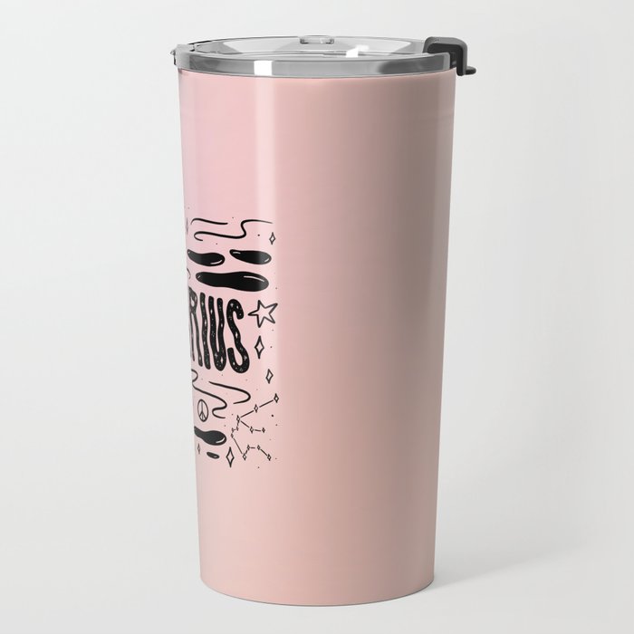 Celestial Aquarius Travel Mug Gallery Image 2