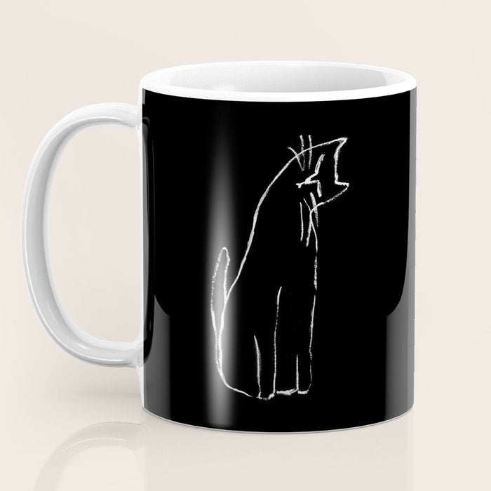 Curious cat impression Coffee Mug Gallery Image 3
