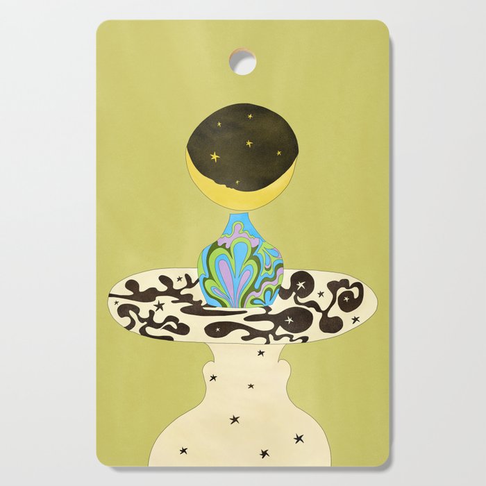 Moon Vase Cutting Board Gallery Image 1