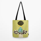 Moon Vase Tote Bag Gallery Image 2