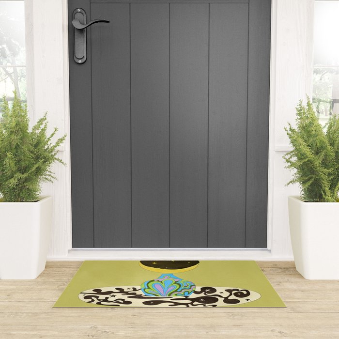 Moon Vase Welcome Mat Gallery Image 3