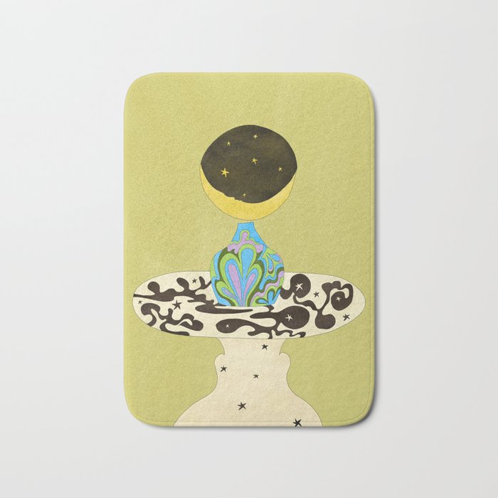 Moon Vase Bath Mat Gallery Image 1