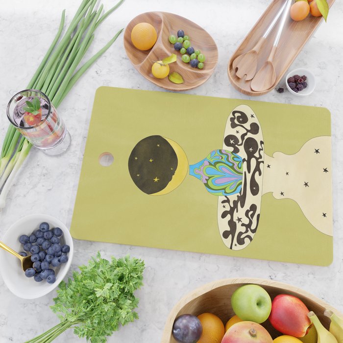 Moon Vase Cutting Board Gallery Image 2