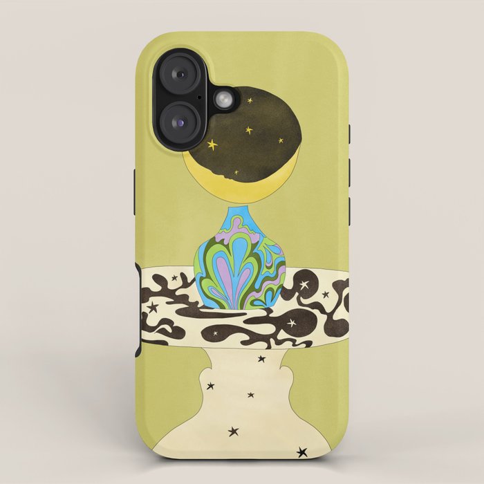 Moon Vase iPhone Case Gallery Image 1