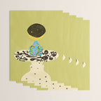 Moon Vase Wrapping Paper Gallery Image 3