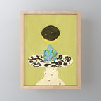 Moon Vase Mini Art Print Gallery Image 1