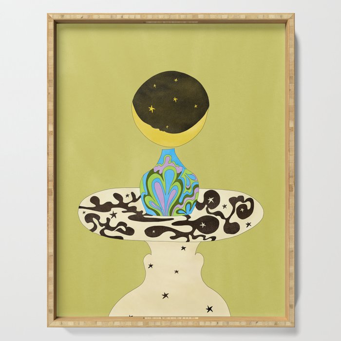 Moon Vase Serving Tray Gallery Image 1