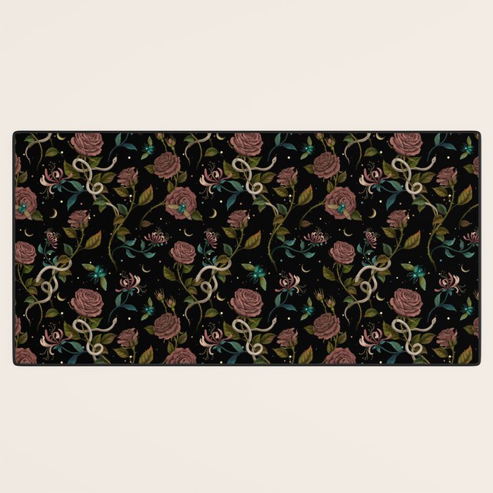 Rose and Honeysuckle Desk Mat Gallery Image 3