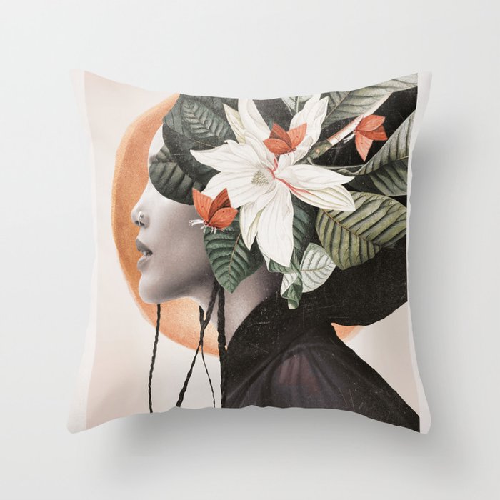 In Bloom 20 Throw Pillow Gallery Image 6