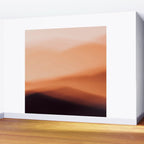 Terracotta Mountains Wall Mural Gallery Image 2