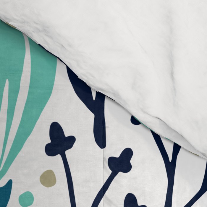 Adventure is Calling - Navy & Mint Palette Comforter Gallery Image 4